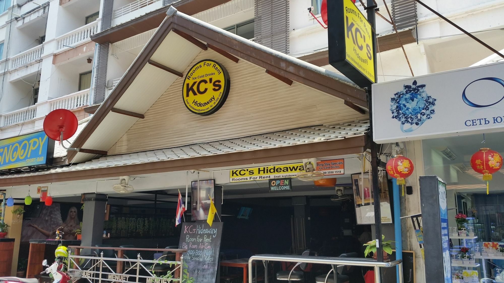 Hotel Kc'S Hideaway Jomtien Beach Exterior foto